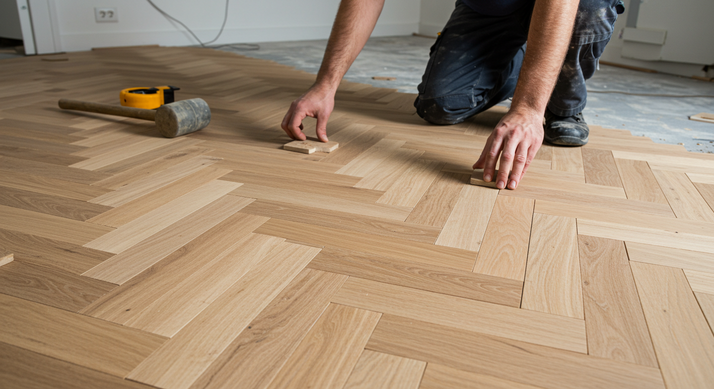 Instalação de Parquet